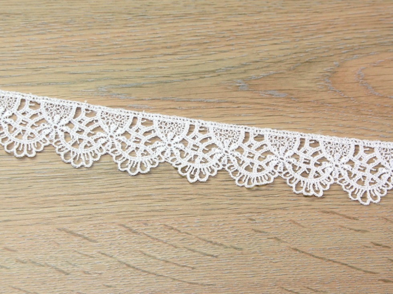 Guipure Edging Lace Trim White