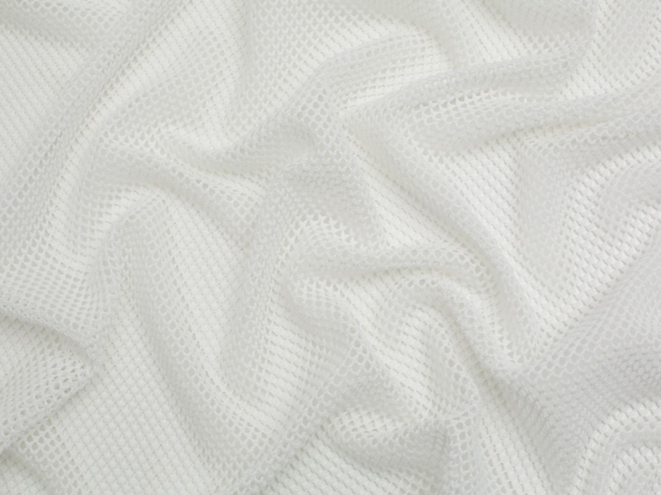 Wanda Fishnet Mesh Fabric Ivory