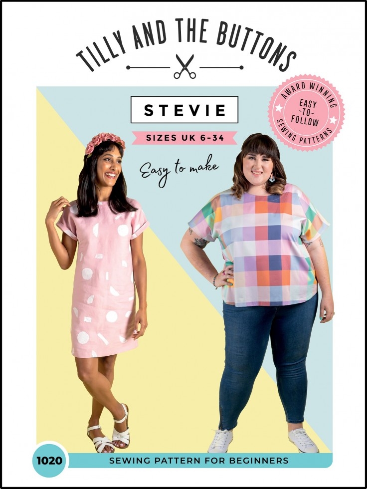 Tilly and the Buttons Paper Sewing Pattern Stevie Dress & Top
