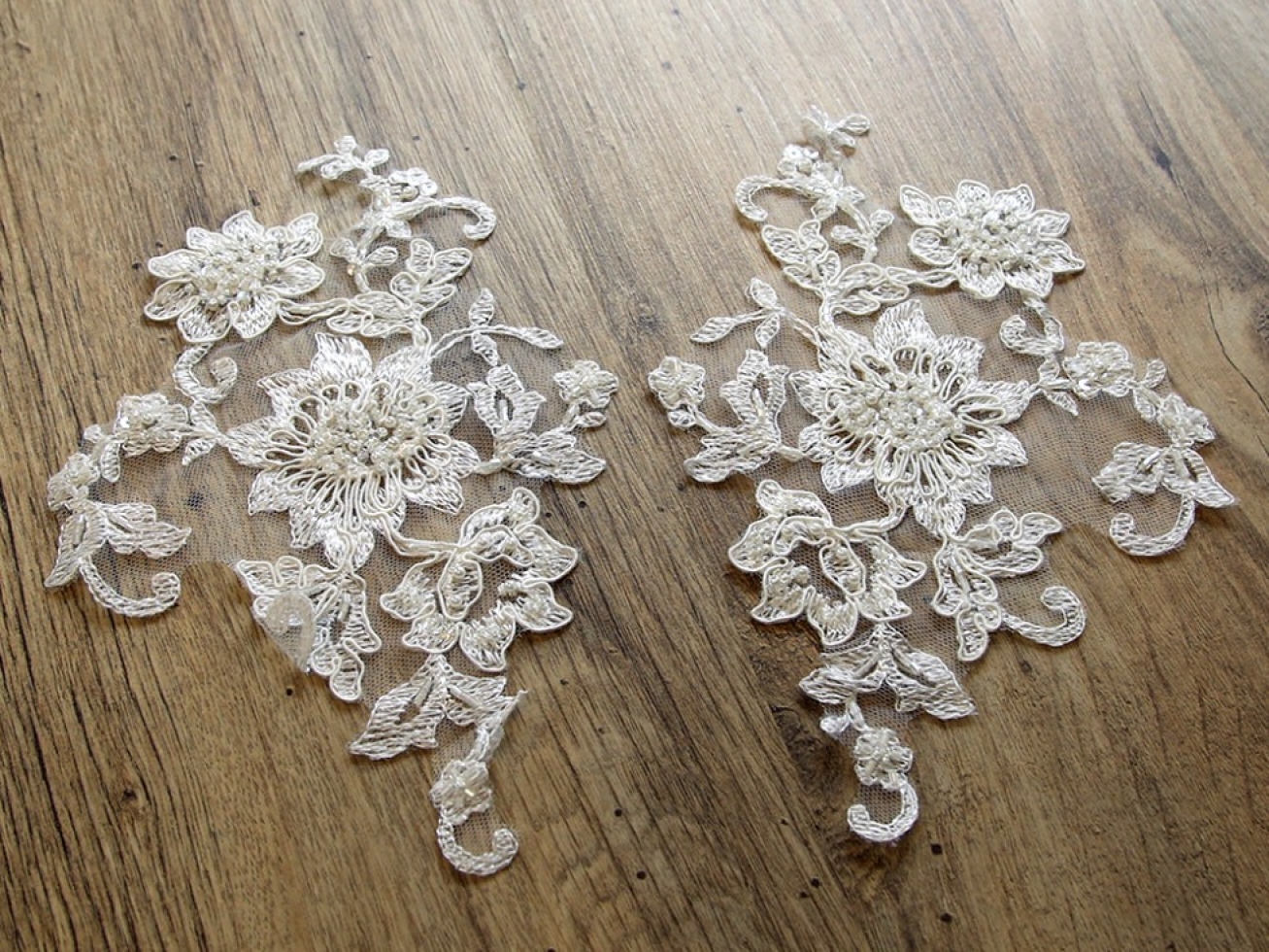 Zara Appliques Ivory