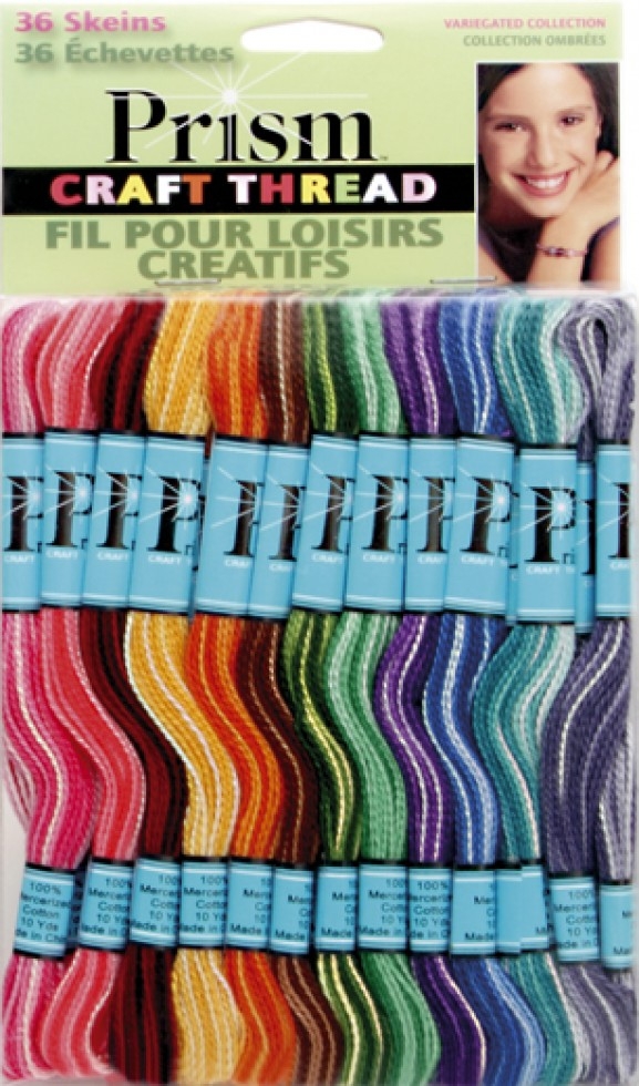 DMC Prism Craft Threads Variegated and Solid Colours
