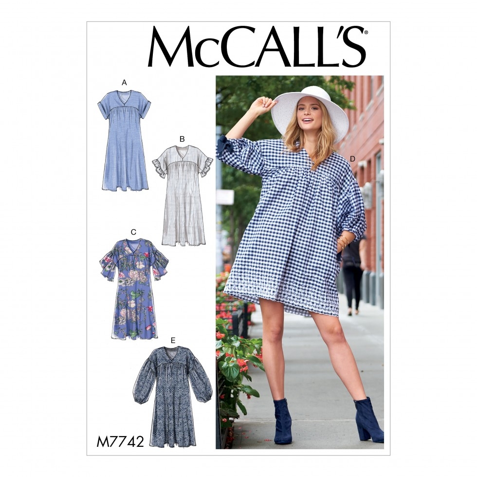 McCalls Paper Sewing Pattern 7742