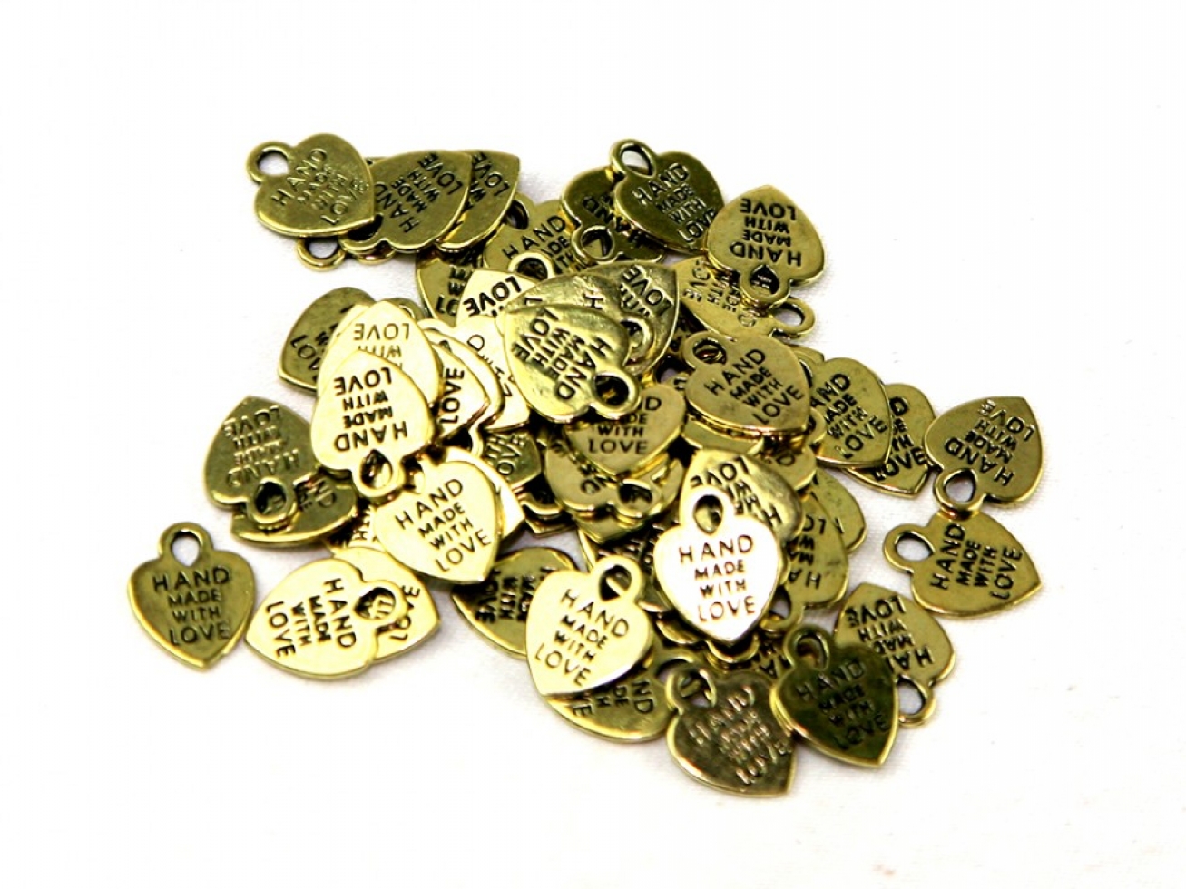 Darice Handmade With Love Labels Gold