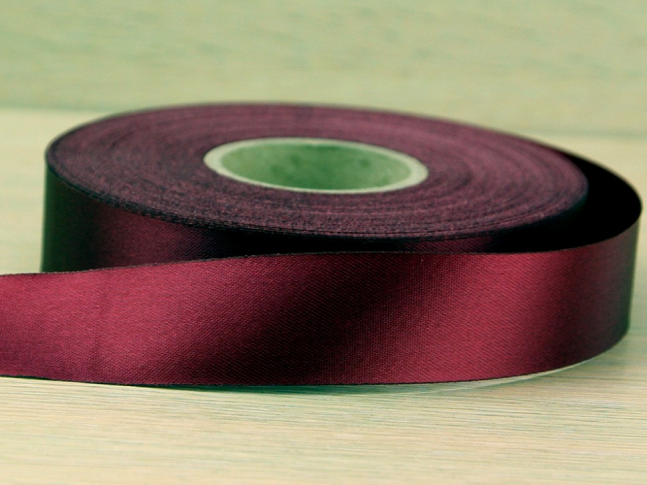 Budget Acetate Satin Ribbon Cherry Red