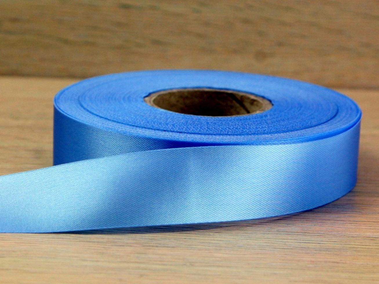 Budget Acetate Satin Ribbon Allure Blue