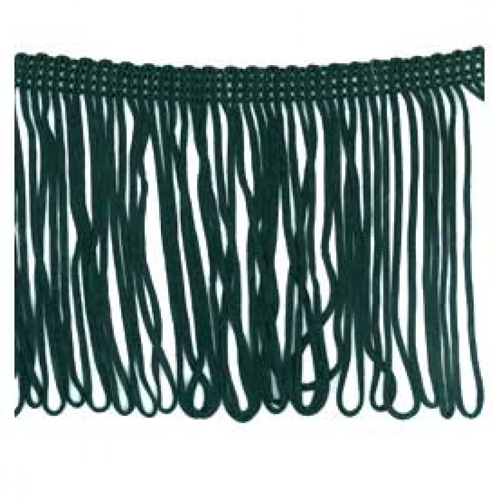 Loop Fringe Trim White