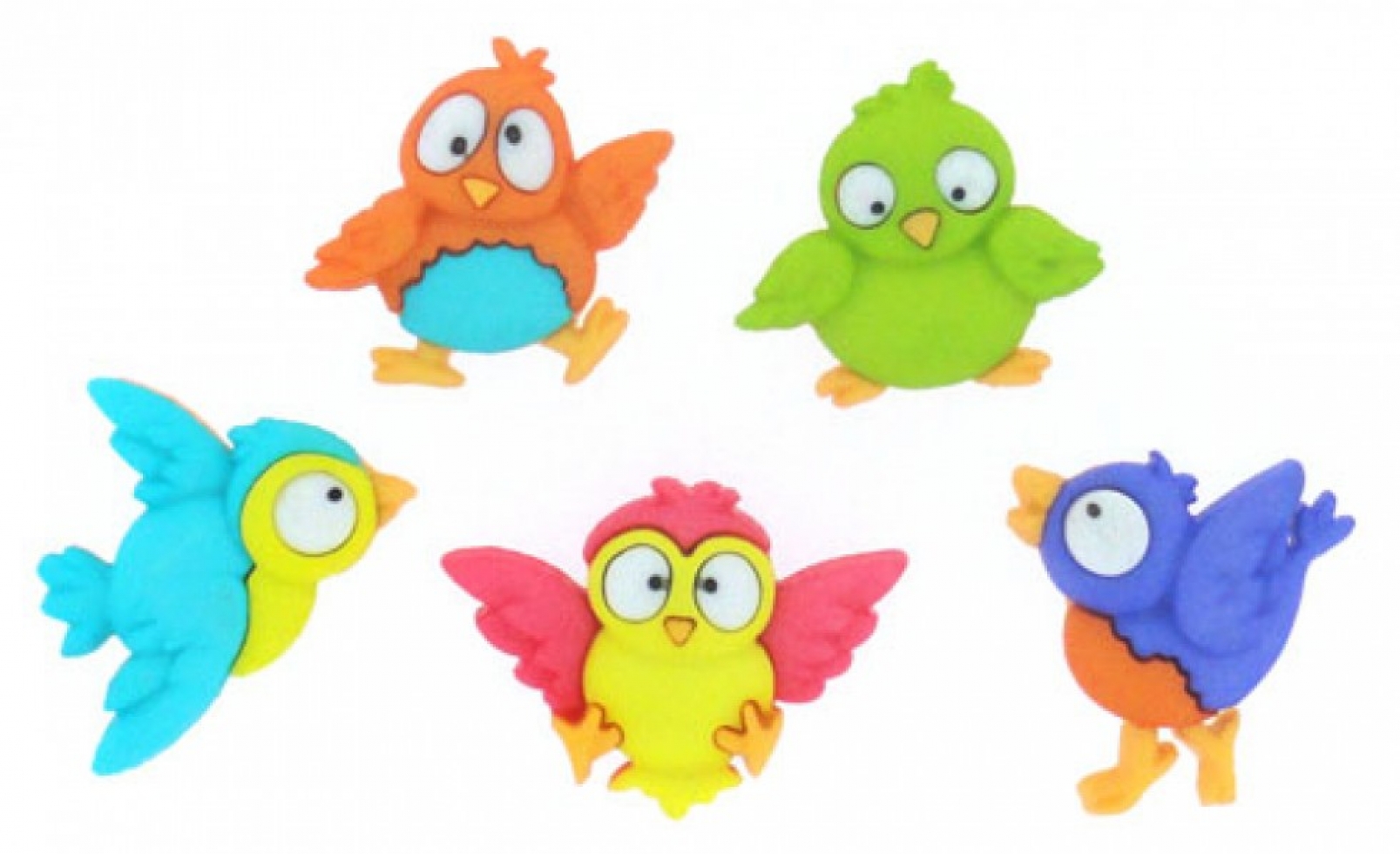 Dress It Up Bird Brain Buttons