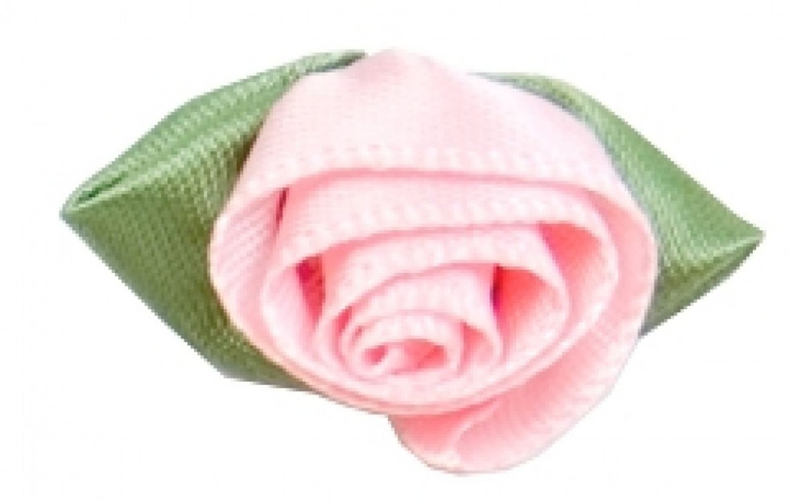 Large Ribbon Roses Pale Pink