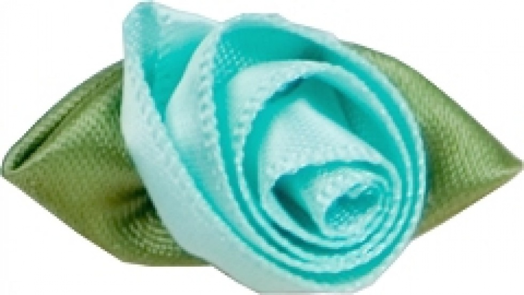 Large Ribbon Roses Mint