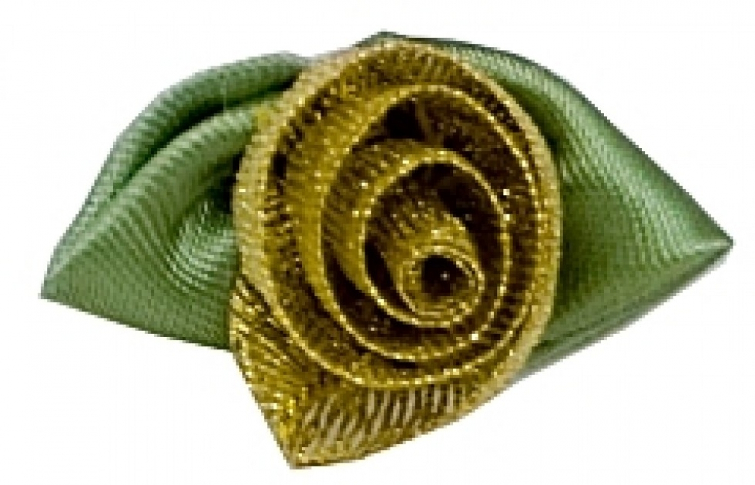 Large Ribbon Roses Gold