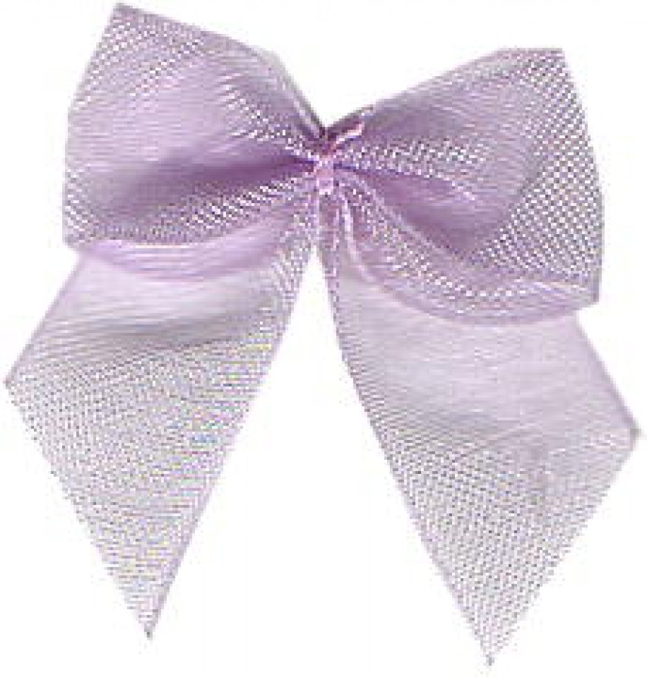 Chiffon Ribbon Bows Lilac