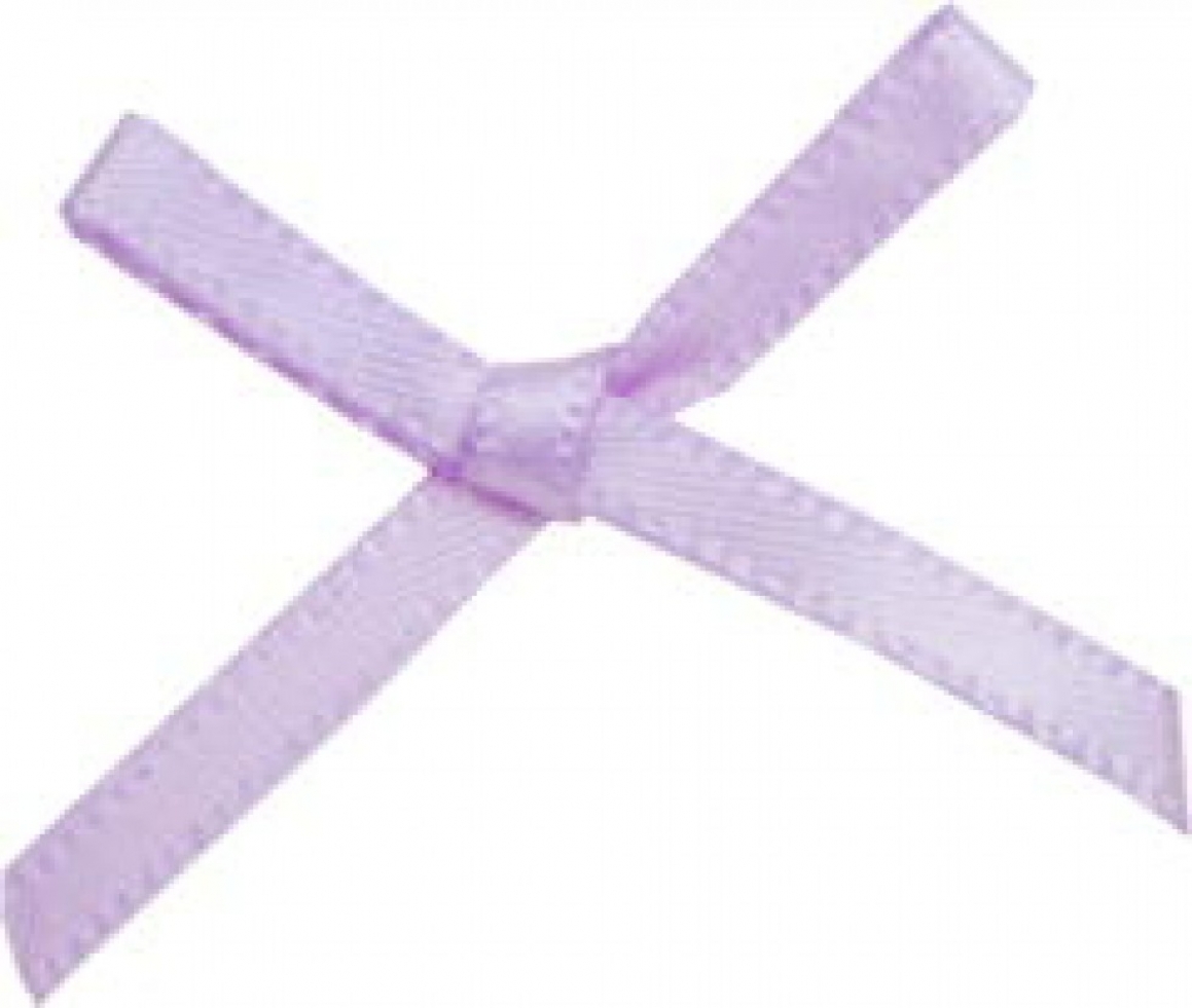 Mini Ribbon Bows Lilac