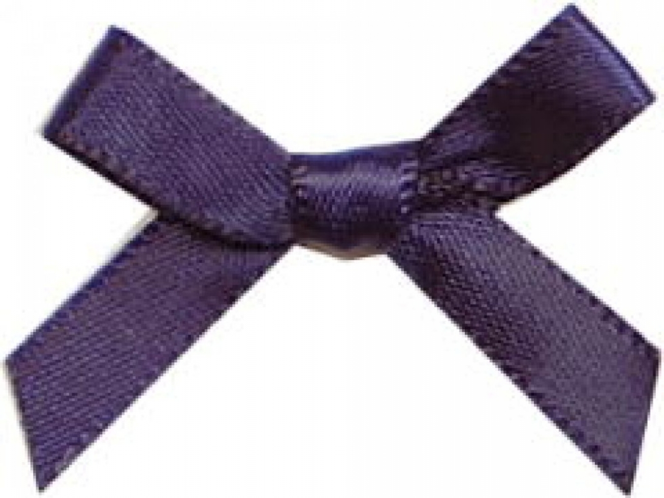 Small Ribbon Bows Navy Blue