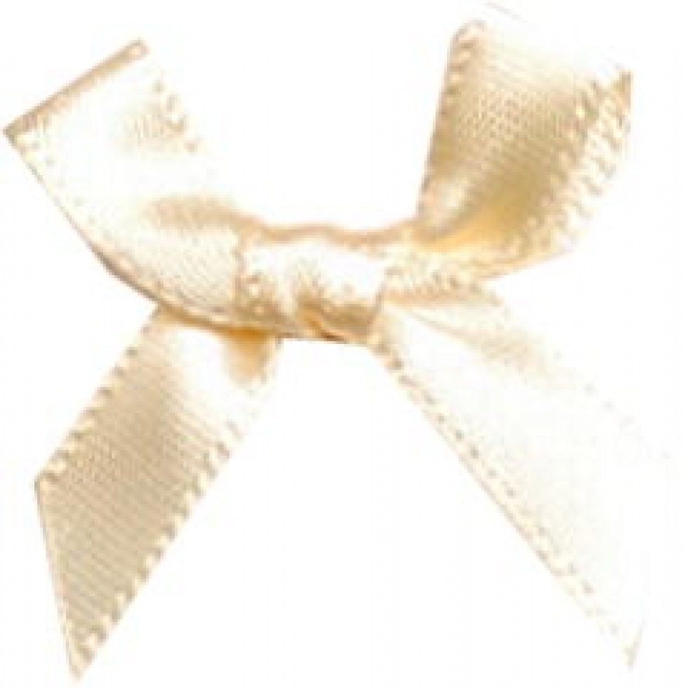 Small Ribbon Bows Cream