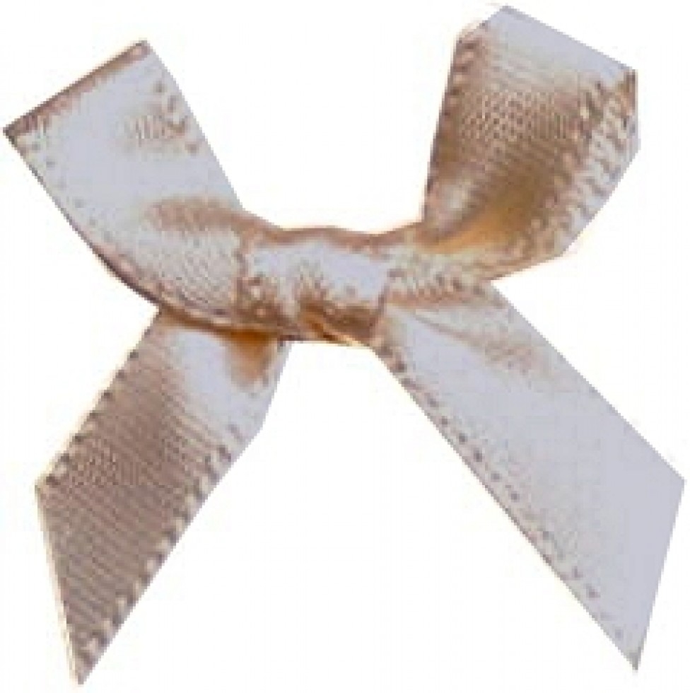 Small Ribbon Bows Beige