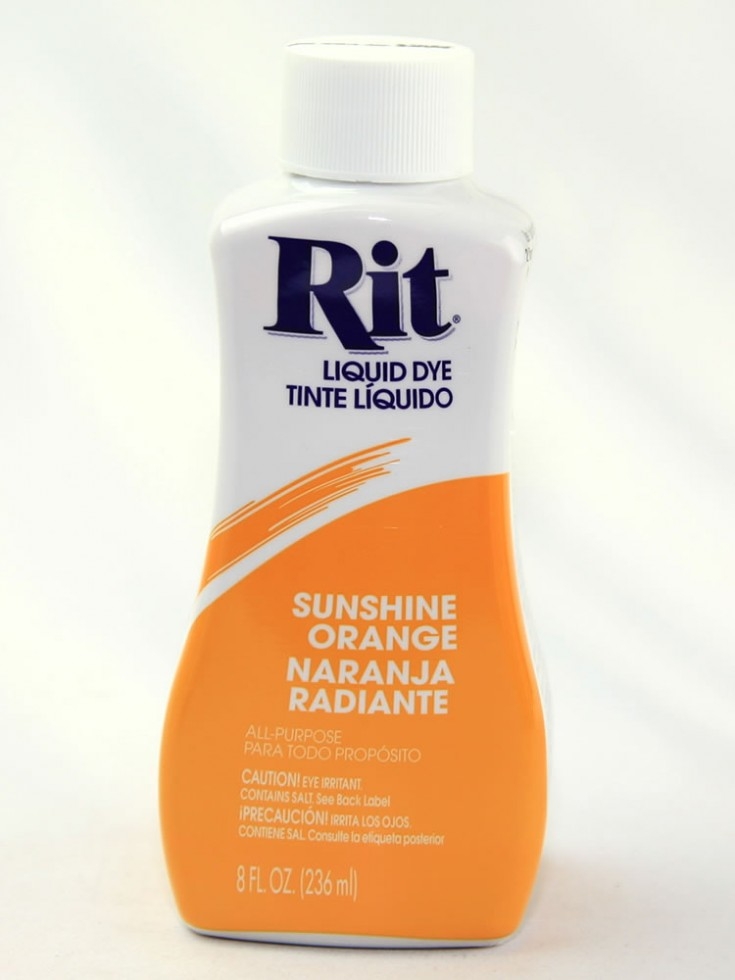 Rit Liquid Fabric Dye Sunshine Orange