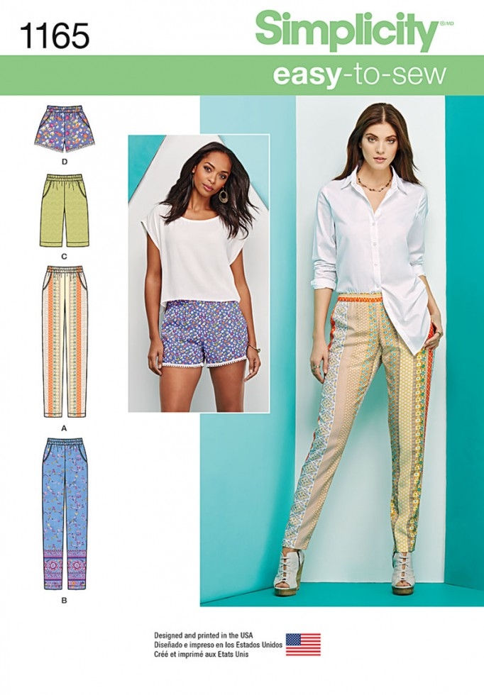 Simplicity Paper Sewing Pattern 1165