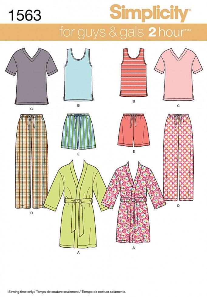 Simplicity Paper Sewing Pattern 1563