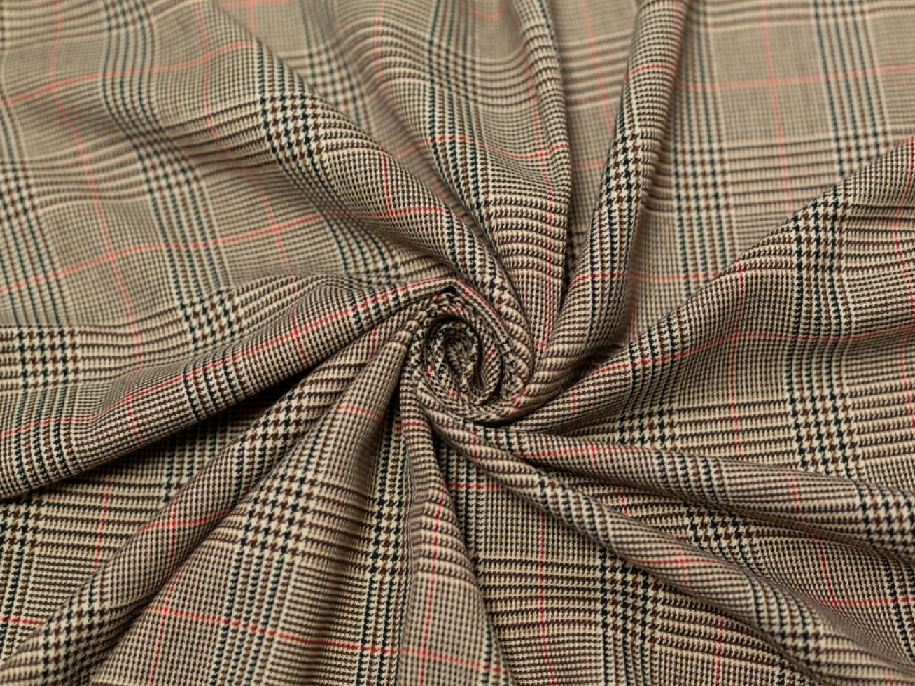 Minerva Core Range Polyester Viscose Suiting Fabric Design 85
