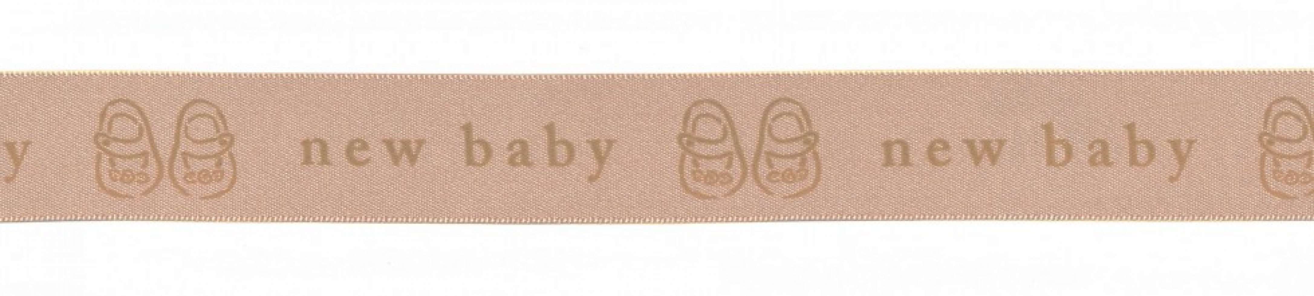 Berisfords New Baby Ribbon 3 Natural