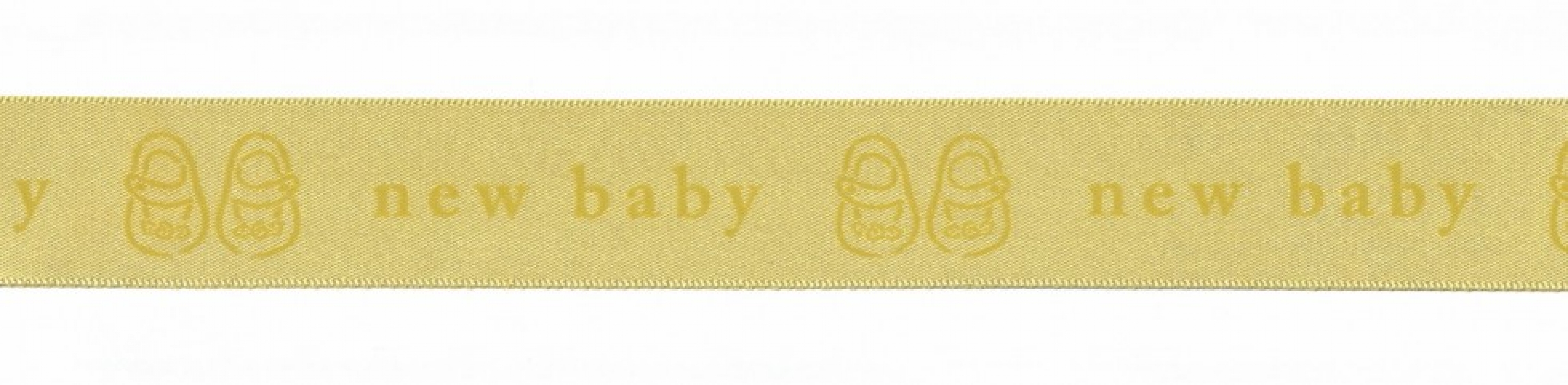 Berisfords New Baby Ribbon 4 Lemon