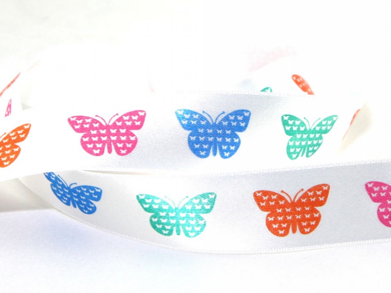 Berisfords Party Butterfly Ribbon 1 Multicoloured