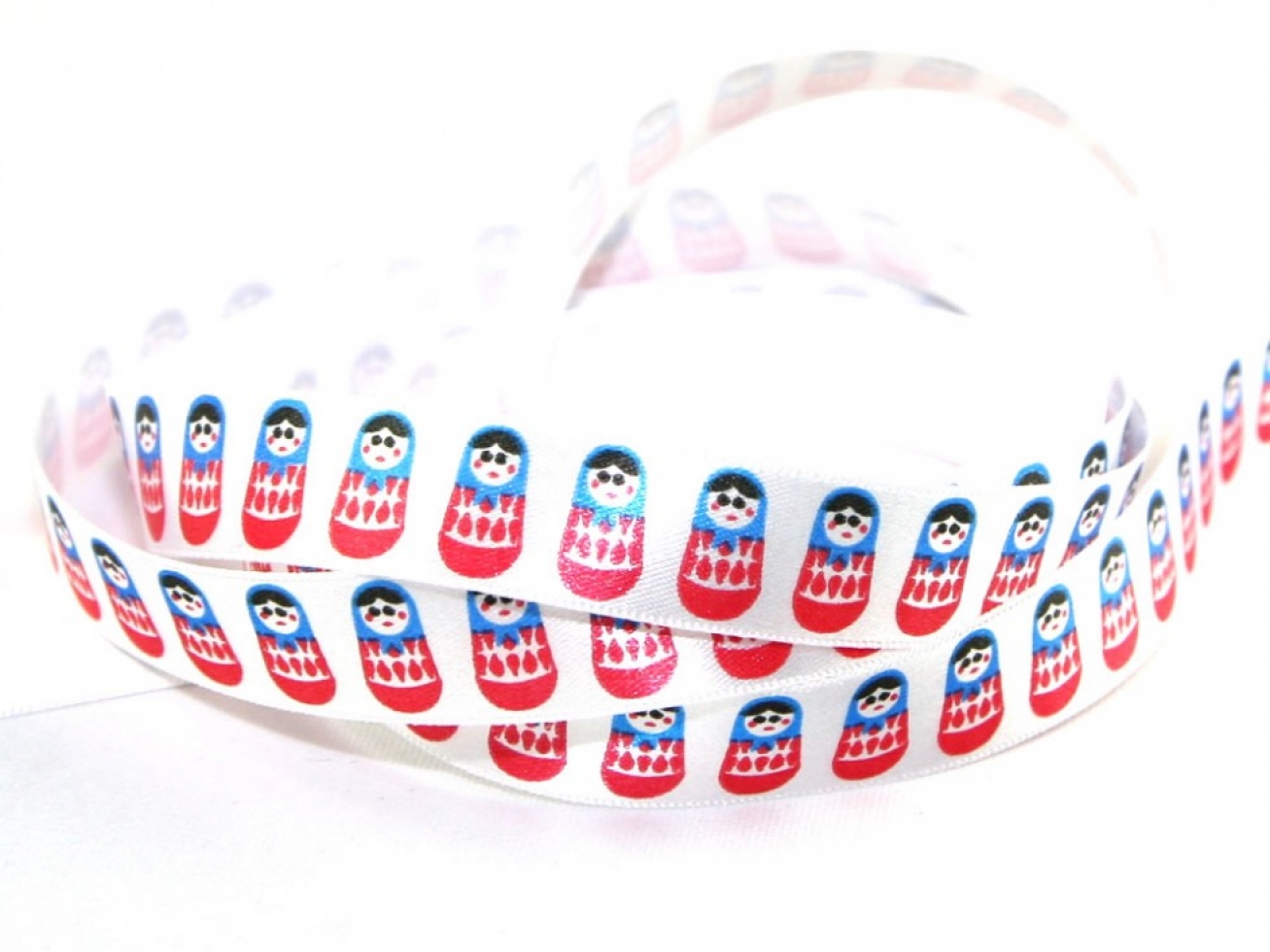 Berisfords Party Russian Dolls Ribbon 1 Multicoloured