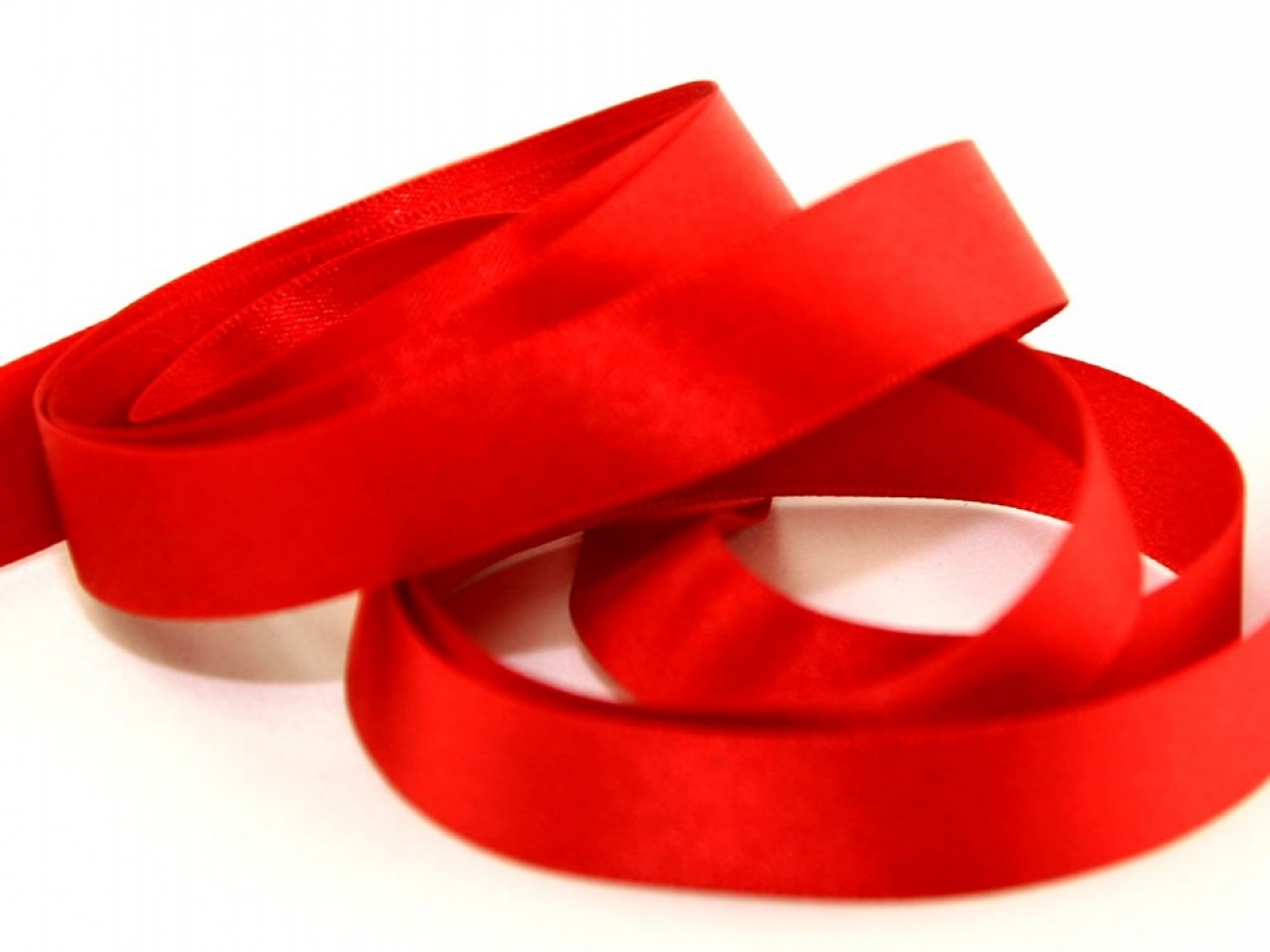 Berisfords Double Faced Satin Ribbon 15 Red