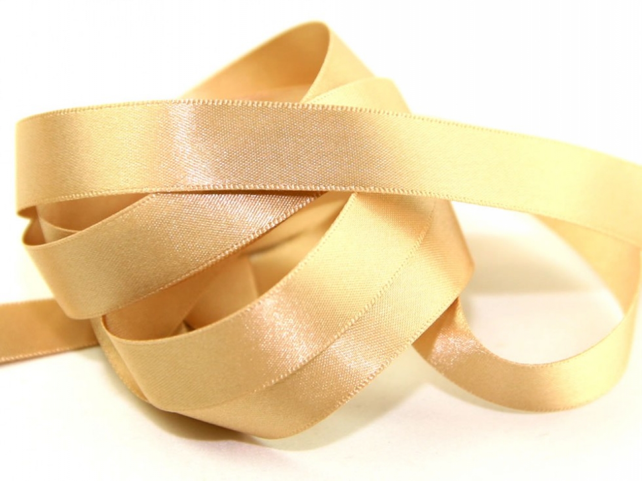 Berisfords Double Faced Satin Ribbon 45 Ecru
