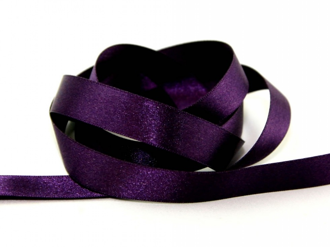 Berisfords Double Faced Satin Ribbon 6841 Blackberry