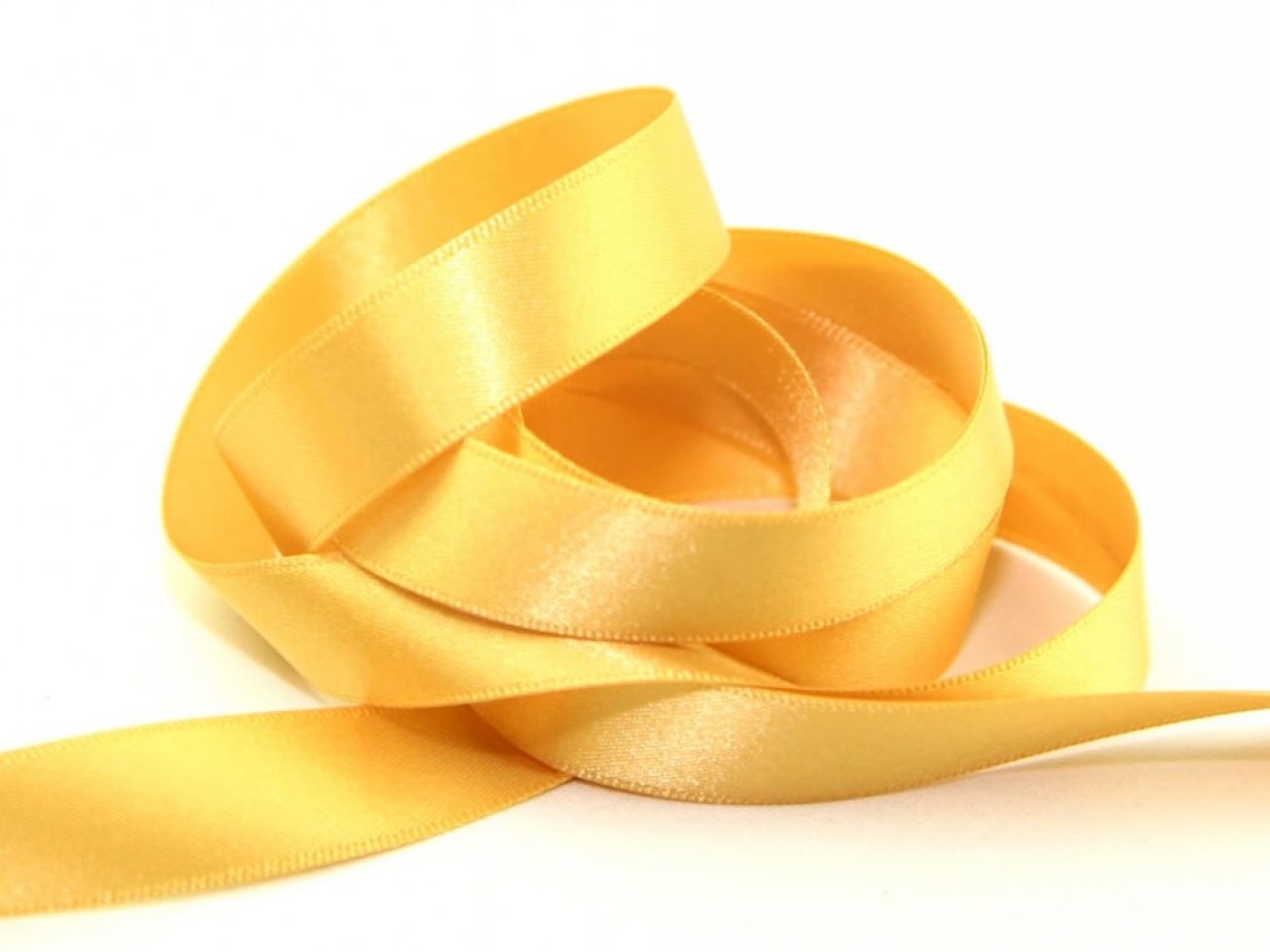 Berisfords Double Faced Satin Ribbon 678 Honey Gold