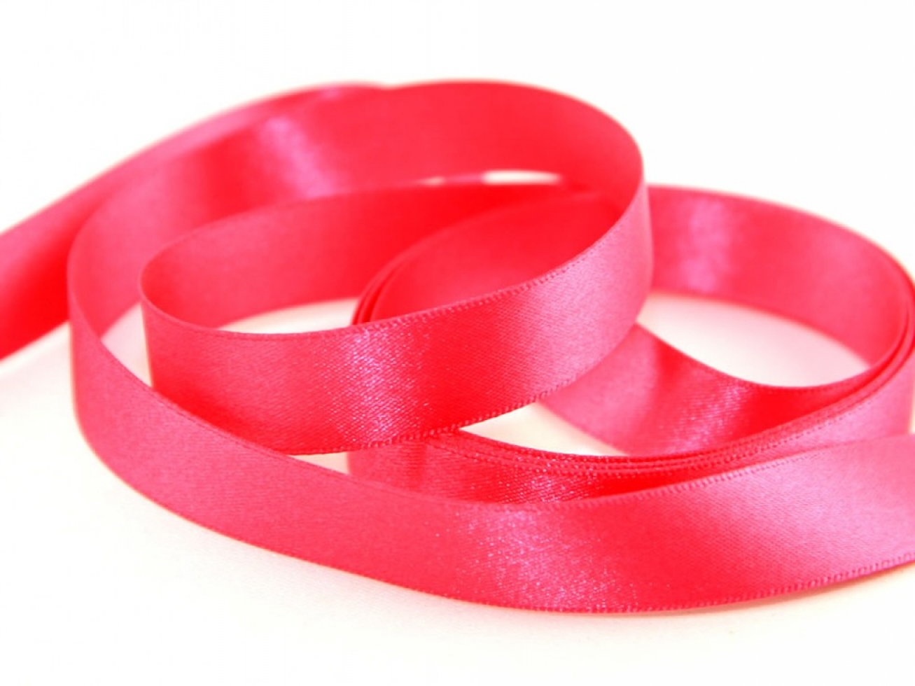Berisfords Double Faced Satin Ribbon 72 Shocking Pink