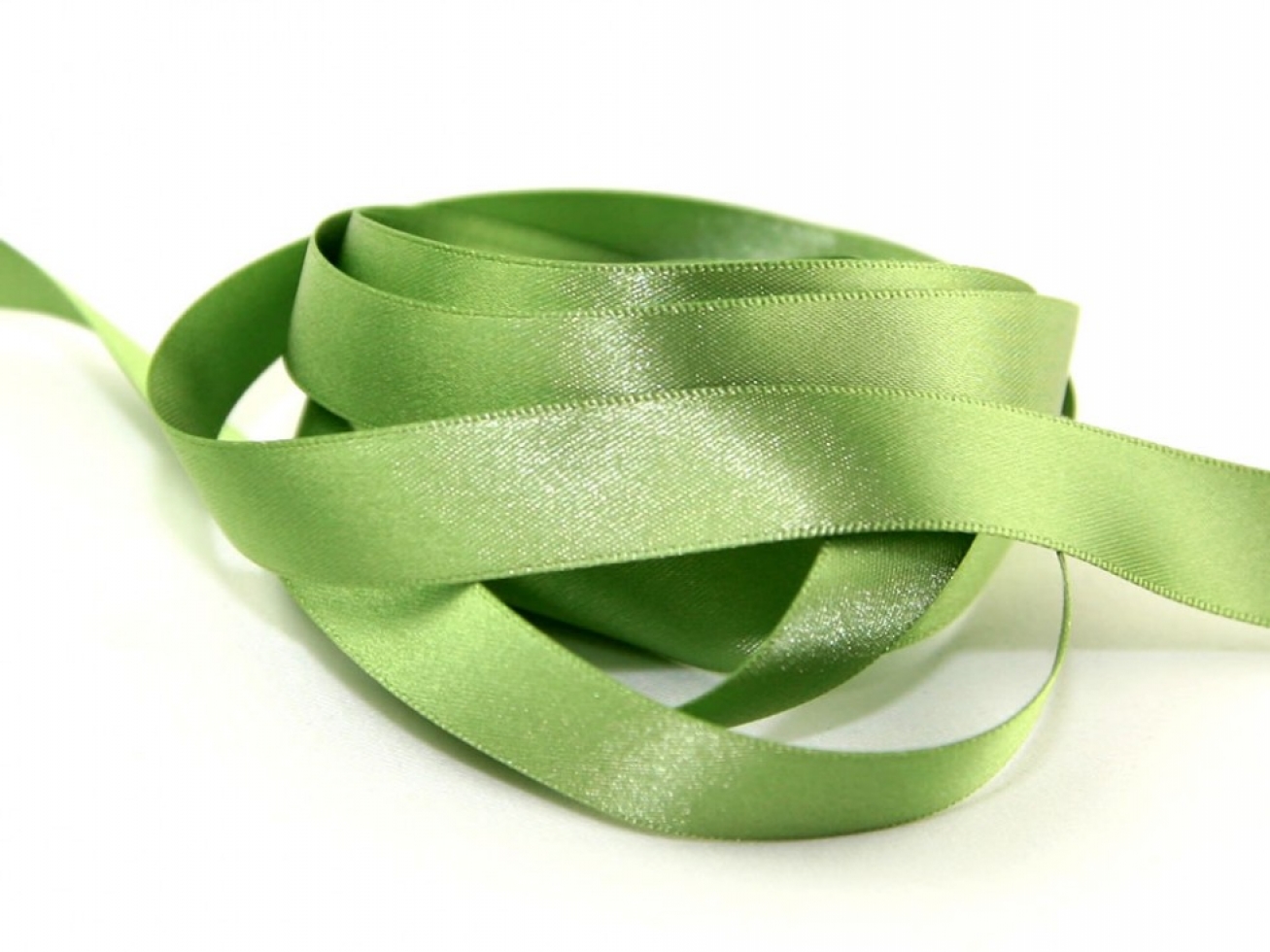 Berisfords Double Faced Satin Ribbon 80 Khaki