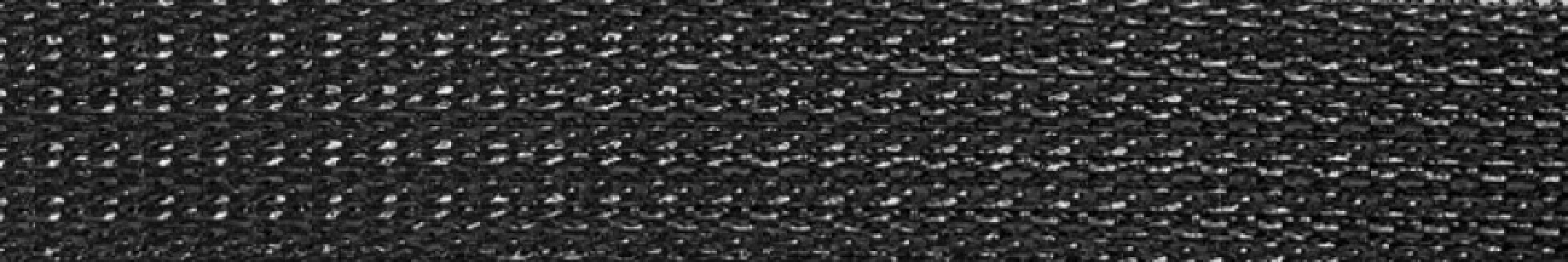 Berisfords Textured Metallic Ribbon Black
