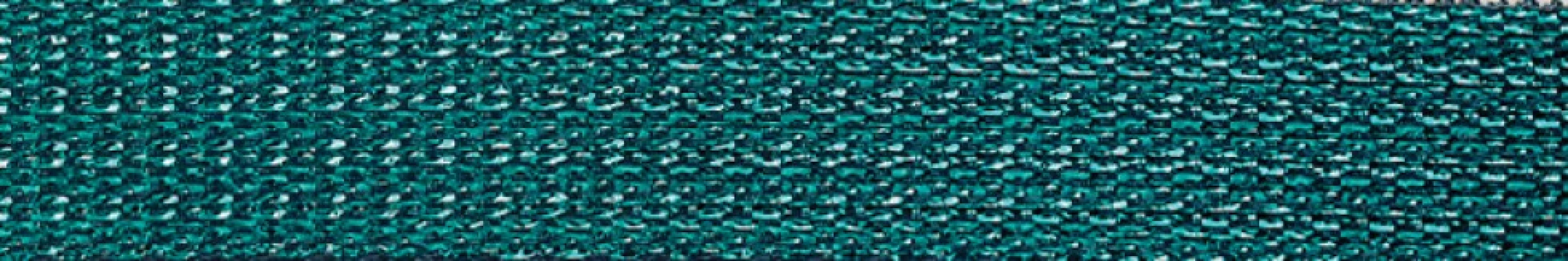 Berisfords Textured Metallic Ribbon Emerald