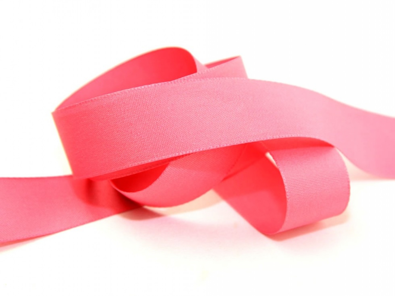 Berisfords Rustic Taffeta Ribbon 52 Hot Pink