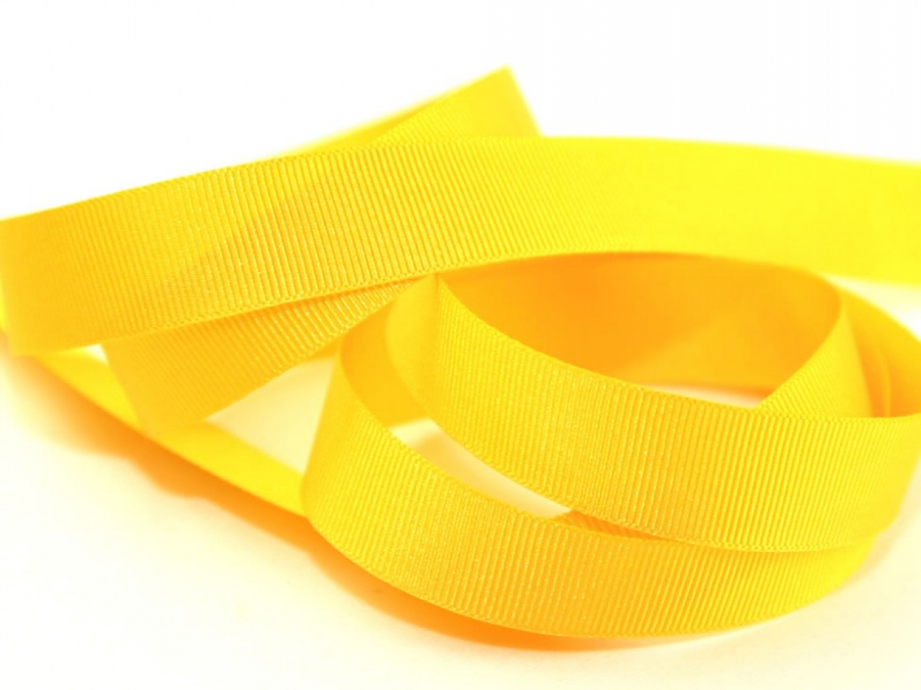 Berisfords Grosgrain Ribbon 9032 Yellow