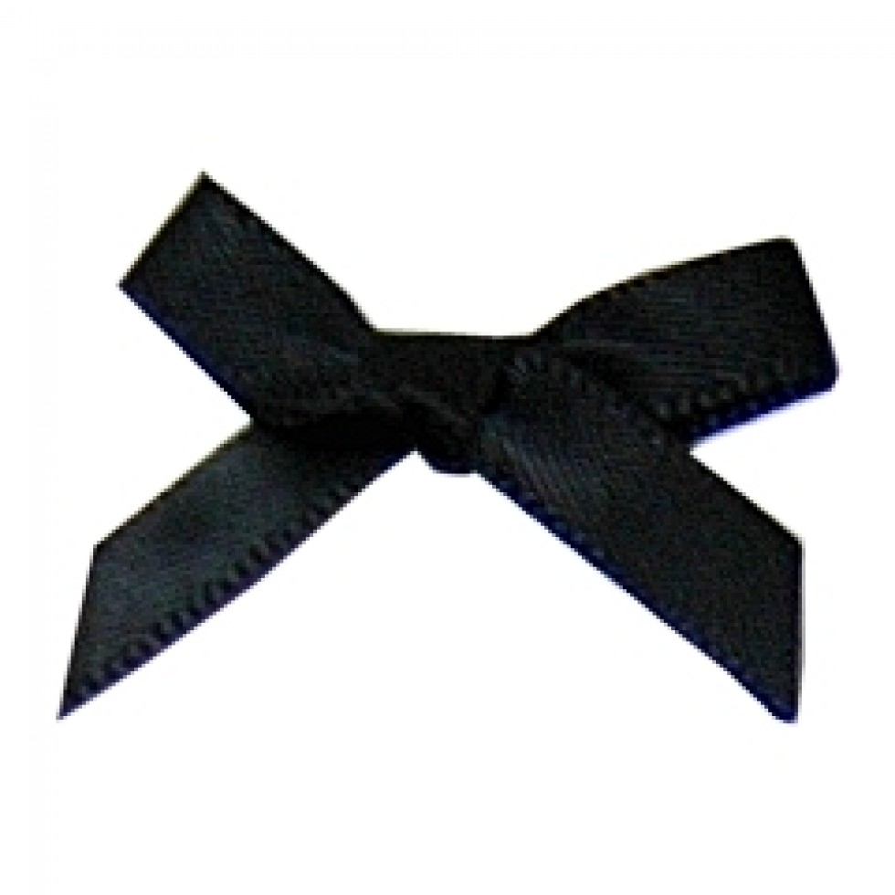 Berisfords Ribbon Bows 30 Black