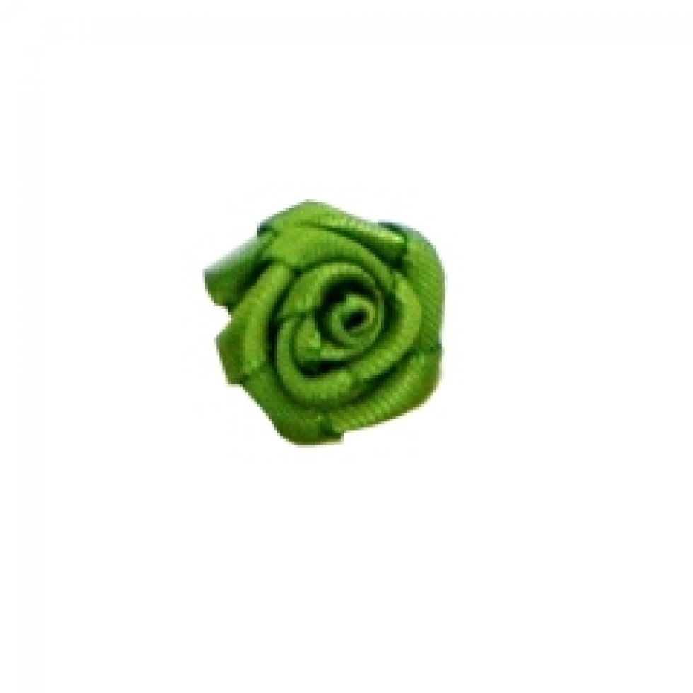 Berisfords Ribbon Roses 548 Kiwi