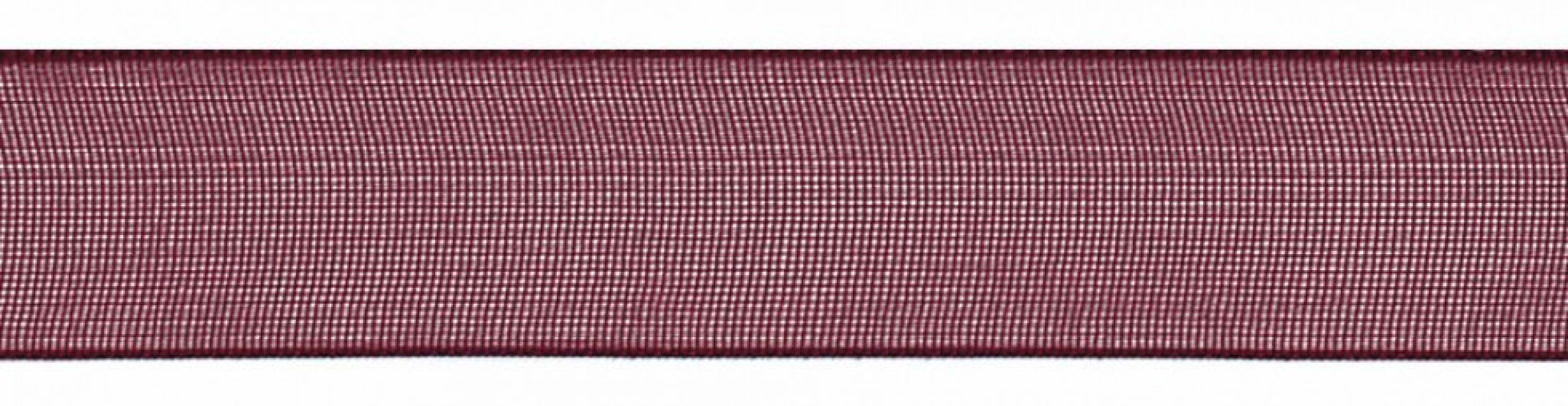 Berisfords Super Sheer Organza Ribbon 405 Burgundy
