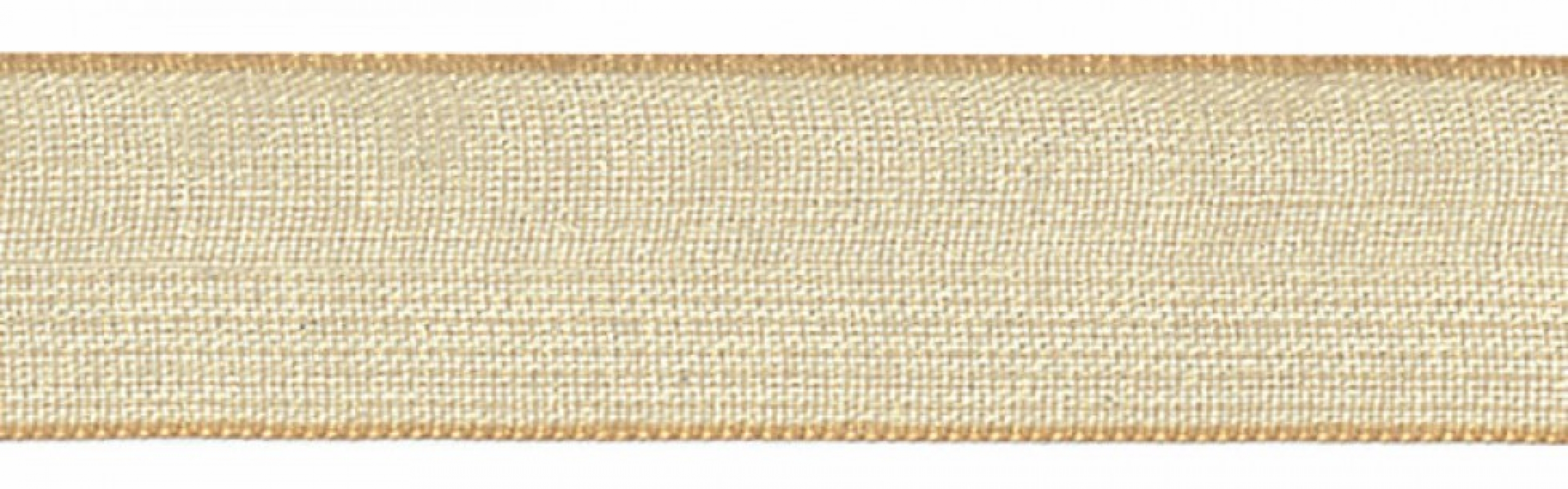 Berisfords Super Sheer Organza Ribbon 678 Honey Gold