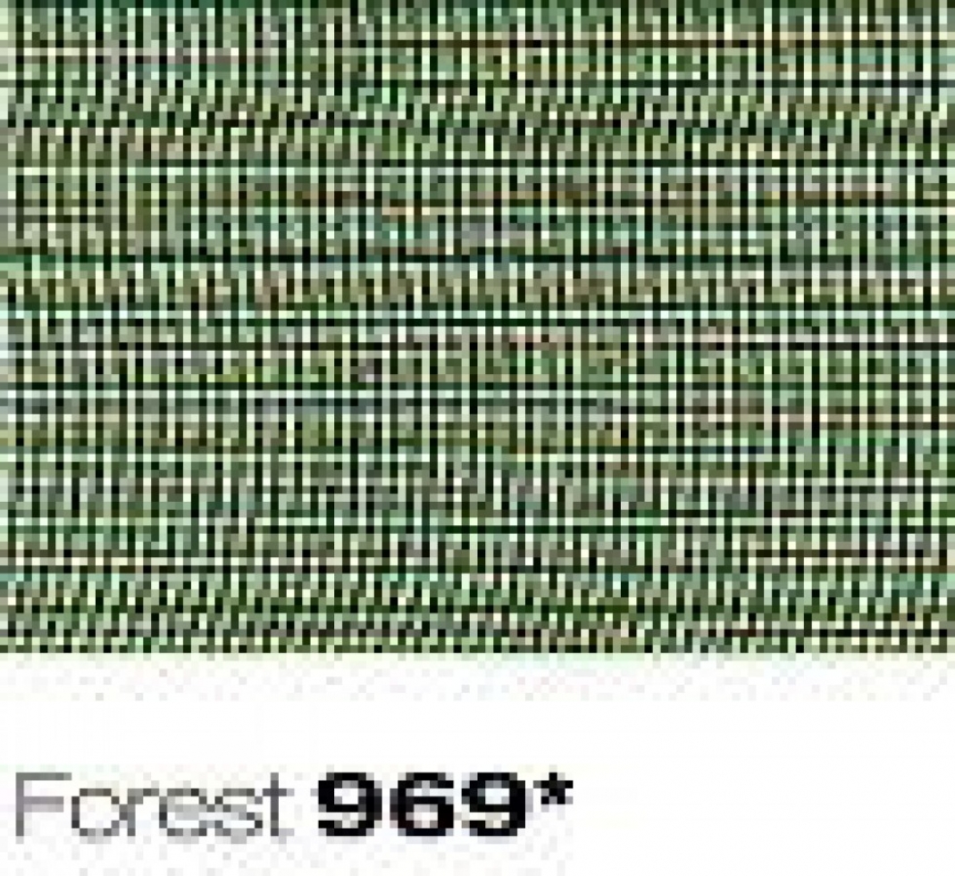 Berisfords Super Sheer Organza Ribbon 969 Forest