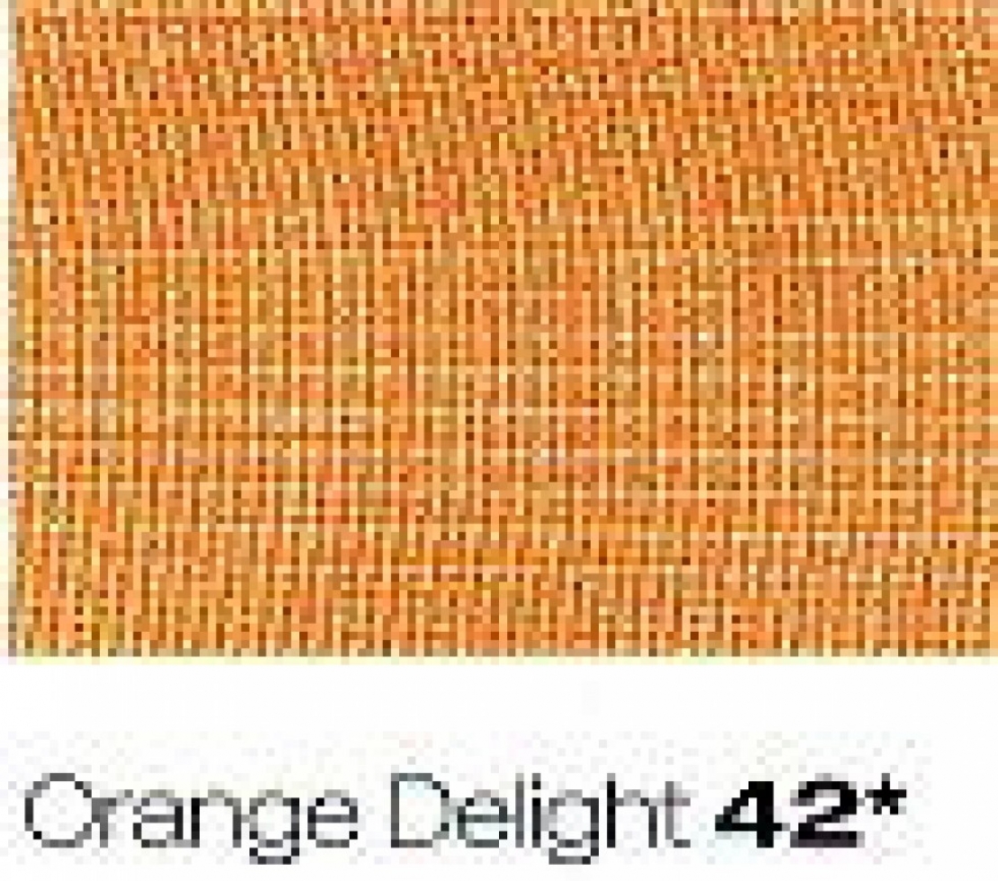 Berisfords Super Sheer Organza Ribbon 42 Orange