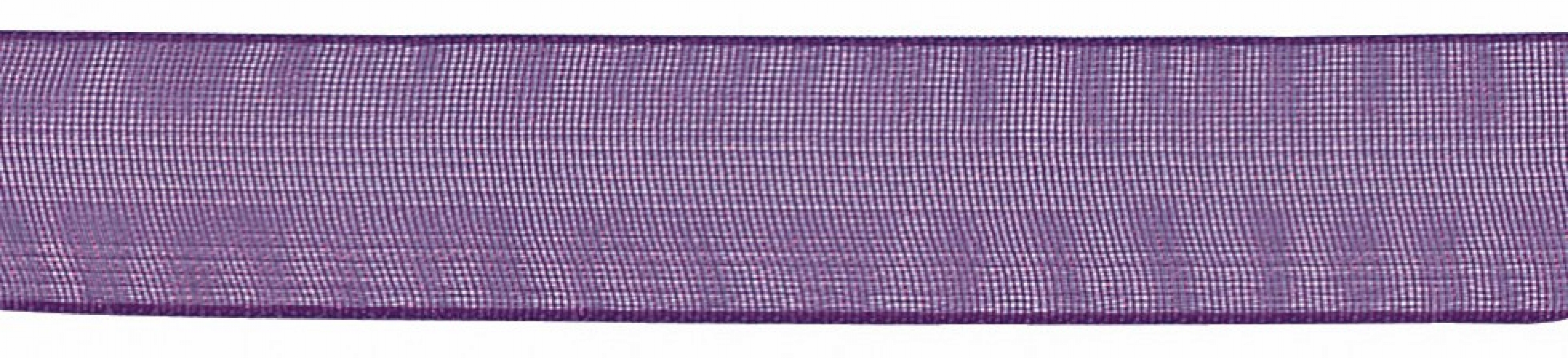 Berisfords Super Sheer Organza Ribbon 49 Plum