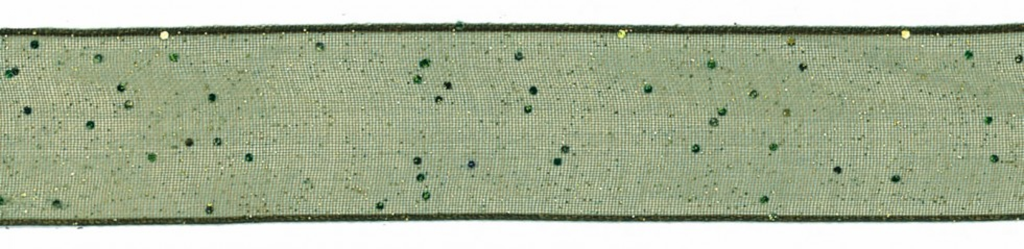 Berisfords Random Glitter Ribbon 980 Cypress