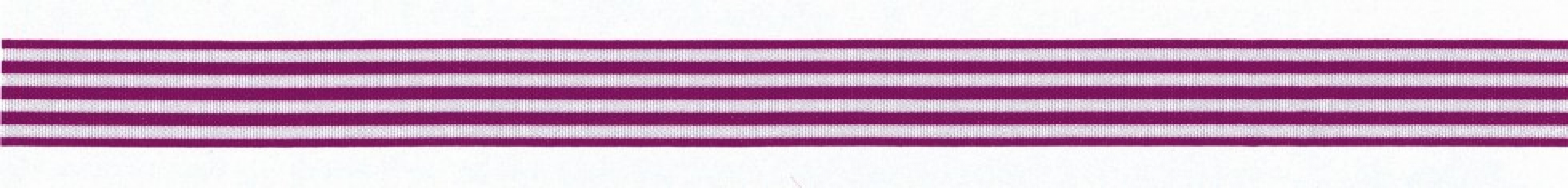 Berisfords Stripes Ribbon 3815 Fuchsia