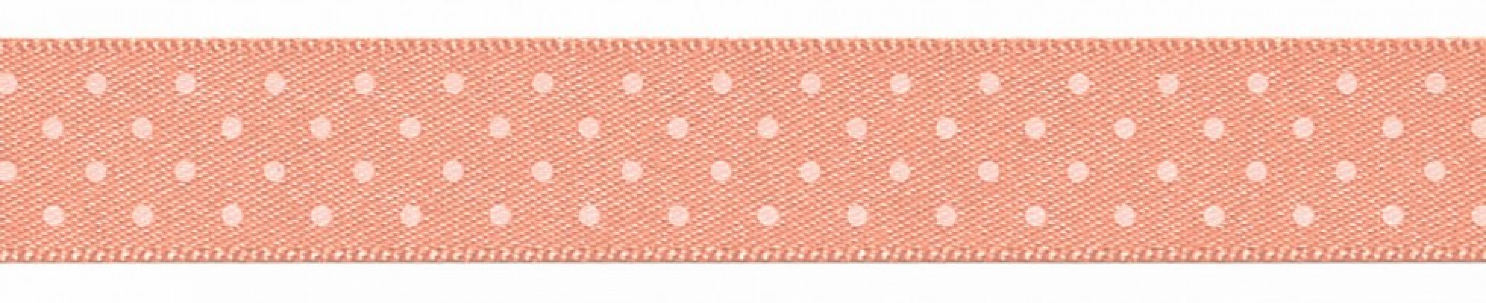 Berisfords Micro Dot Ribbon 71 Peach