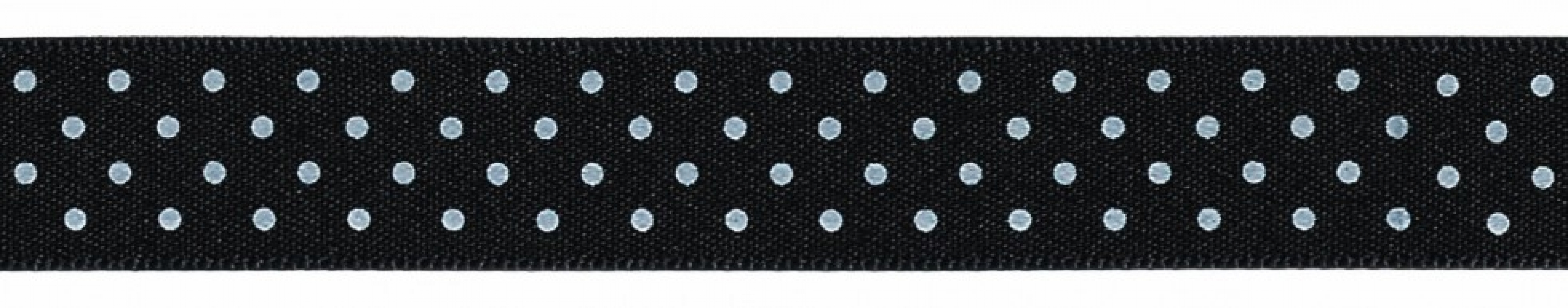 Berisfords Micro Dot Ribbon 10 Black
