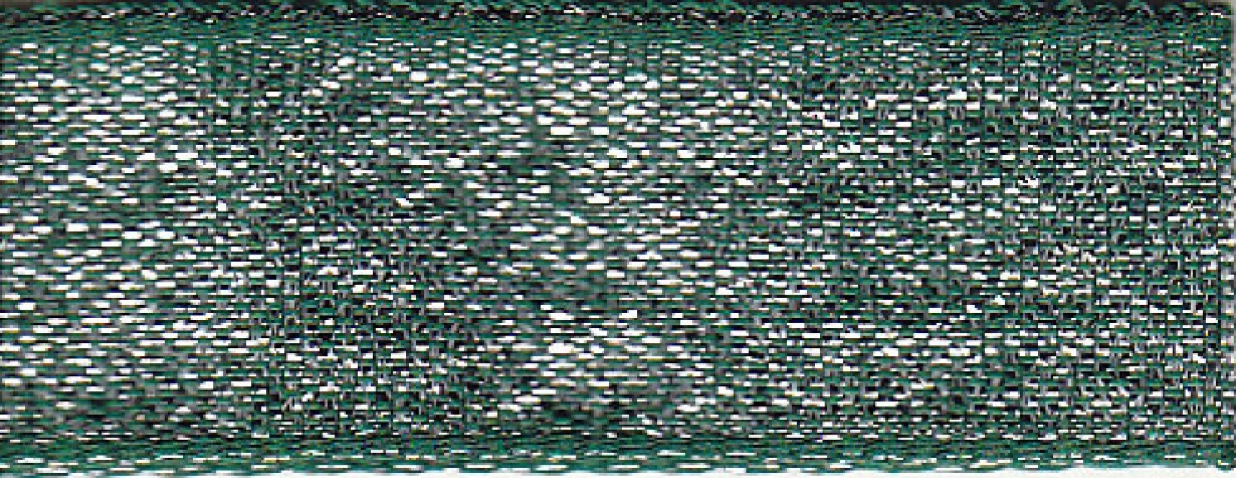 Berisfords Razzle Ribbon 11 Silver/Green