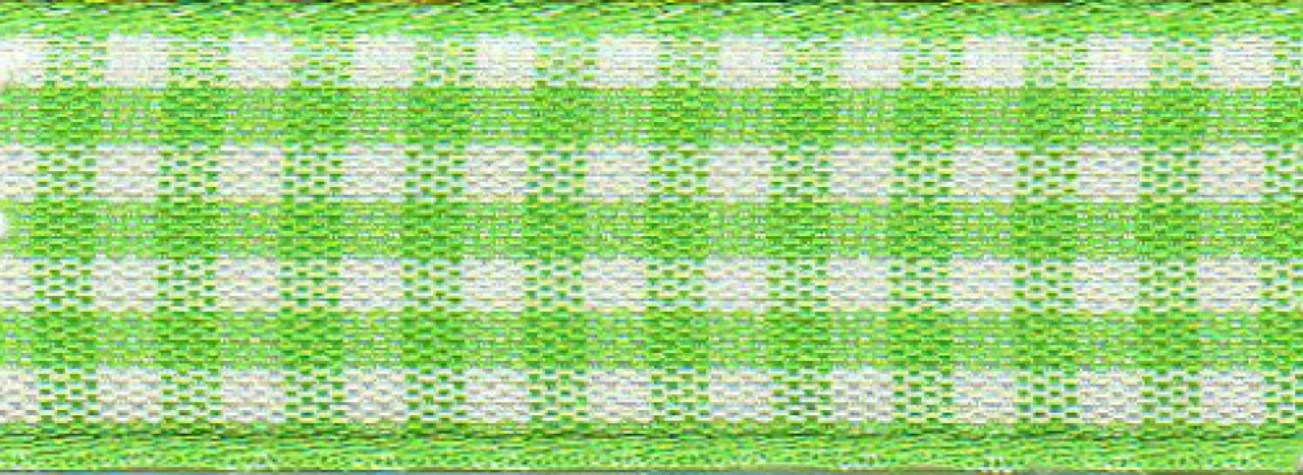 Berisfords Gingham Ribbon 664 Meadow